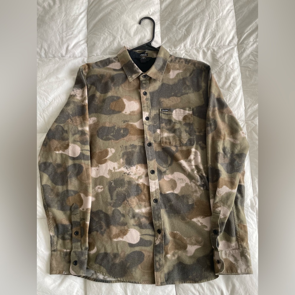 Volcom long sleeve casual button down